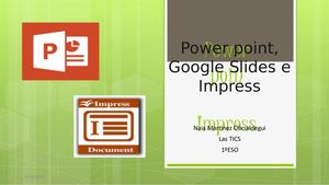 Diferencias Entre Power Point E Impress