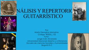 Fase 4 Guitarra Anàlisis Y Repertorio Guitarristico