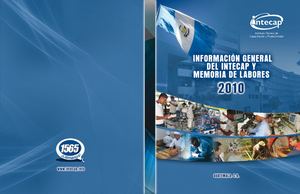 Memoria De Labores 2010 INTECAP