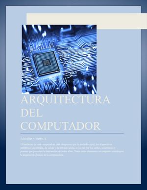 Arquitectura del computador
