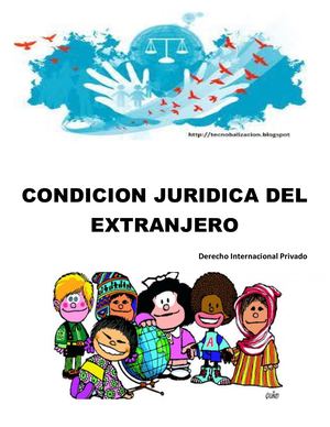 Condición Jurídica del Extranjero