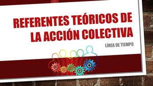 Línea de tiempo, movimientos sociales.