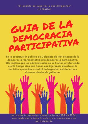 DEMOCRACIA PARTICIPATIVA