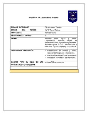Tp 3 Ed Art Artes Visuales Ipet 66
