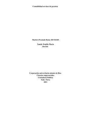 Contabilidad En Clase