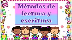 Cartilla De Métodos De Lectura y Escritura