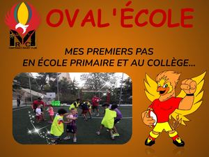 Oval’ecole Projet Péda Scolaire Martigues Rugby Club