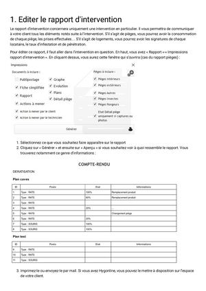 43. Editer Le Rapport D'intervention