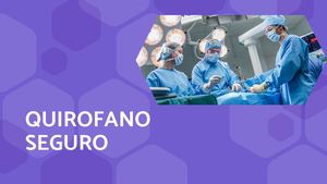Quirófano Seguro- Raccio Azul