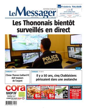 Le Messager édition du Chablais du 22-04-2021