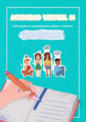 Guía virtual (Estrategias de autorregulación emocional)