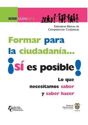 Guia 6 Formar Para La Ciudadania