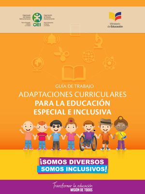 Guia De Adaptaciones Curriculares Para Educacion Inclusiva