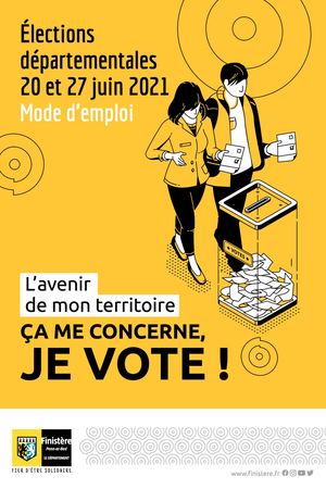 Élections départementales 2021 - Mode d'emploi