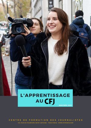 Brochure Apprentissage CFJ Paris - Rentrée 2021
