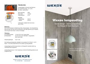 Wexøe Lampeudtag Brochure 2021
