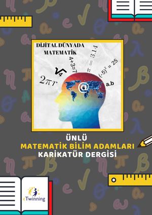 Ünlü Matematik Bilim Adamları Karikatür Dergisi