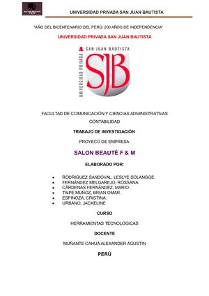 Salon De Belleza F&m Brian Omar Taipe Muñoz