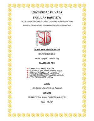 Idea De Negocio Nectar De La Pitahaya