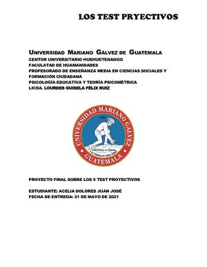 Proyecto Final Psicometría