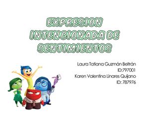 Expresión Intencionada De Sentimientos