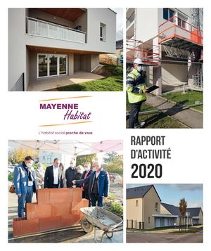 Rapport d'activité 2020 de Mayenne Habitat