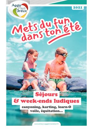 Séjours et week-ends ludiques - EJF