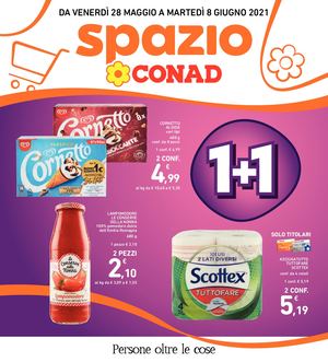 Volantino Conad Spazio Piemonte Nord Ovest 28 Maggio 8 Giugno