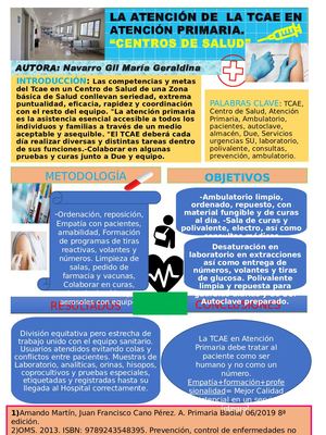La TCAE En Centros De Salud y Ambulatorios