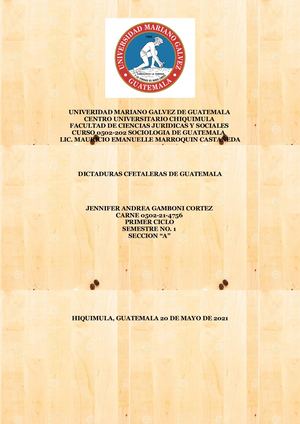 Dictaduras Cafetaleras (1)