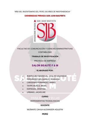 Salon De Belleza F&m
