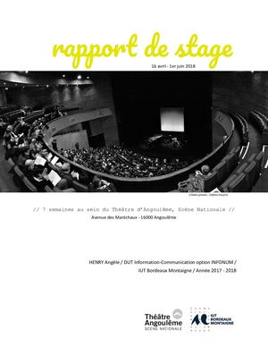 Théâtre d'Angoulême, service communication