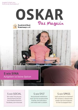 OSKAR - Das Magazin; 2. Ausgabe Mai 2021
