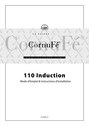 FR - Installation instructions Cornufé 110 Induction
