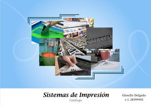 Sistemas De Impresion