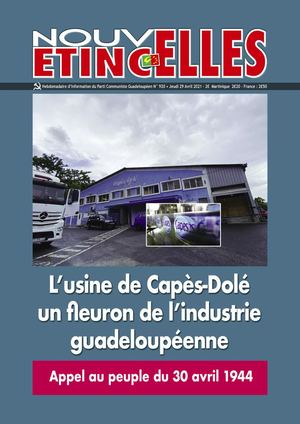 CAPES - Articles Nouvelles Etincelles Du 29 Avril 2021