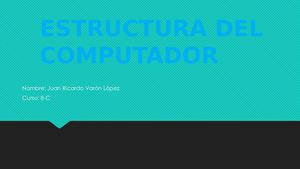Estructura Del Computador