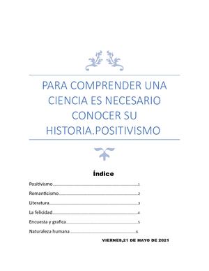 Para Comprender Una Ciencia Es Necesario Conocer Su Historia