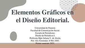 Elementos Graficos En El Diseño Editorial