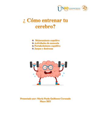¿ Cómo Entrenar Tu Cerebro