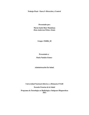 Ficha Tecnica De Indicadores De La Salud Tarea Final (2)