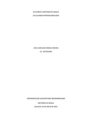 Actividad 5 Matematica Basica