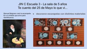 La Sala De 5 Años Te Cuento Del 25 De Mayo Lo Que Vi