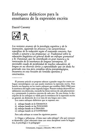 Cassany Cle 6