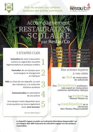 Flyer Restauco Plan De Relance Petites Communes