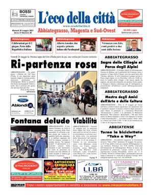 L'eco della città del 25 maggio 2021