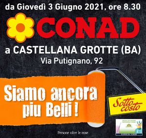 1758 PEGASO CASTELLANA GROTTE Pers CONAD 2112P Dal 3 Giugno