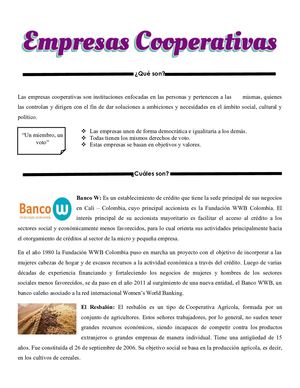 Empresas Cooperativas