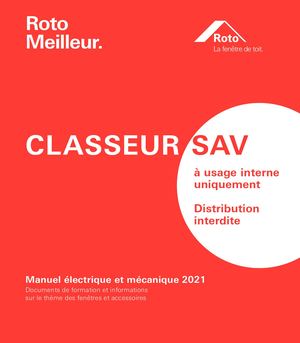 Roto - Classeur SAV 2021