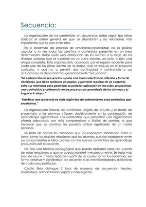 Secuencia
